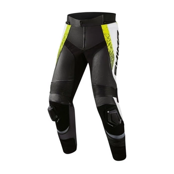 Spodnie Motocyklowe Męskie SHIMA STR 2.0 BLK WHITE FLUO
