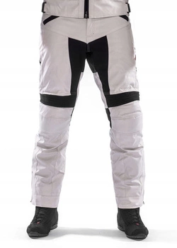 Spodnie Motocyklowe Tekstylne GIUDICI WHITE BLACK