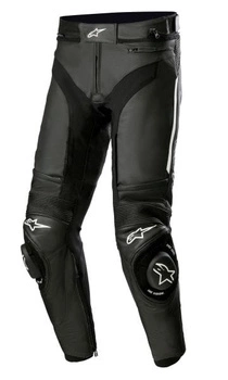 Spodnie Skórzane Alpinestars Missile V3 Black White