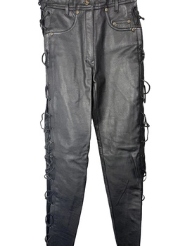 WOLF SPODNIE SKÓRZANE DAMSKIE WO506 BLACK XS