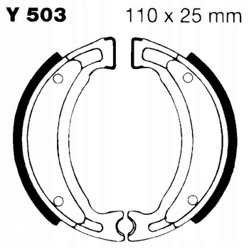 Szczęki Hamulcowe EBC Y503