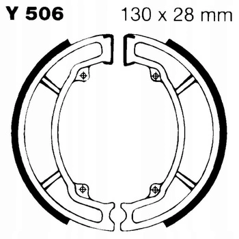 Szczęki Hamulcowe EBC Y506