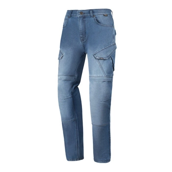 Spodnie Męskie Jeansowe Motocyklowe SECA SQUADRON BLUE