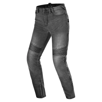 Damskie Jeansy Motocyklowe SHIMA ZENITH GREY szary dżinsowe