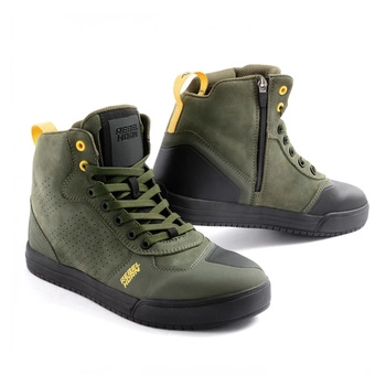 Buty miejskie motocyklowe REBELHORN SPIKE-BOT ZIELONE