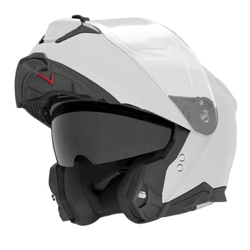 Kask Szczękowy Motocyklowy NOX FLIP-UP N967 SOLID WHITE