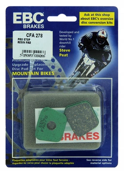 EBC KLOCKI ROWEROWE CFA278 ORGANICZNE