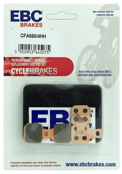 EBC KLOCKI ROWEROWE CFA660/4HH METALICZNE