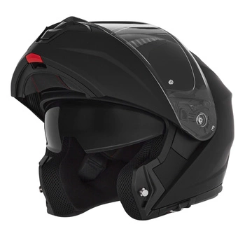 Kask Szczękowy Motocyklowy NOX N968 BLACK MATT
