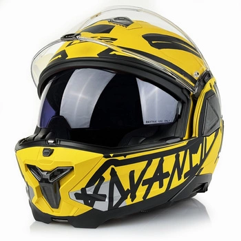 Kask Szczękowy LS2 FF910 Advant II Tape Yellow