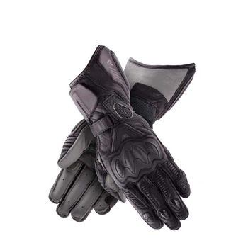 REBELHORN RĘKAWICE SKÓRZANE DAMSKIE REBEL LADY BLACK M