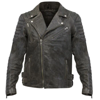 BROGER KURTKA SKÓRZANA OHIO VINTAGE BROWN S