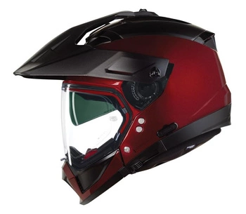 Kask szczękowy NOLAN N70-2 X 06 CLASSICO NOBILE BLACK BURGUNDY