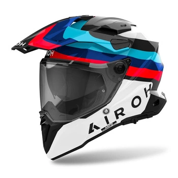 Kask Integralny AIROH COMMANDER 2 DOOM połysk czarny kolorowy