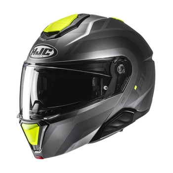 Kask Szczękowy Motocyklowy HJC I91 ARVEN GREY YELLOW