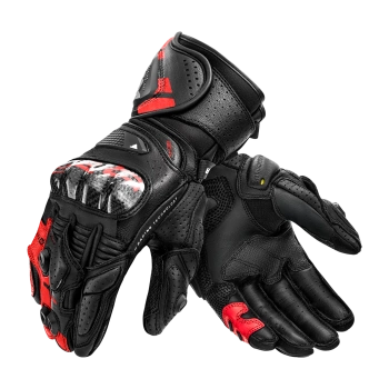 Rękawice Motocyklowe SHIMA RS-3 BLACK RED czarny czerwone